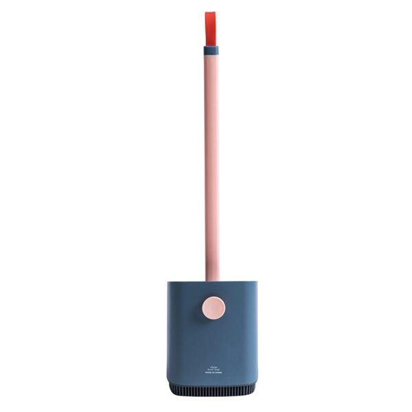

silicone toilet brush toilet bowl cleaner brush cherry hand cleaning replacemen