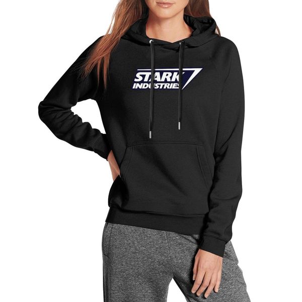 Compre Womens Stark Industries Logotipo Moletom Com Capuz Com Cordão Hoodies Quente Ao Ar Livre De Hotfact, $252,04 | Pt.Dhgate.Com