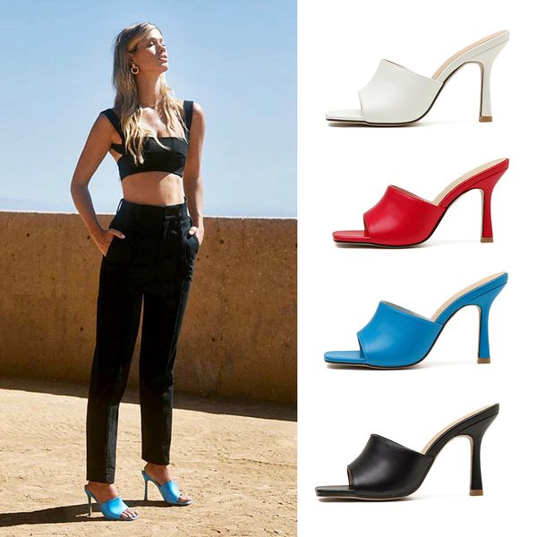 

high heel shoes women runway pointed toe low heel shoes woman gladiaor sandals lady brand design mesh shoes 9cm, Black