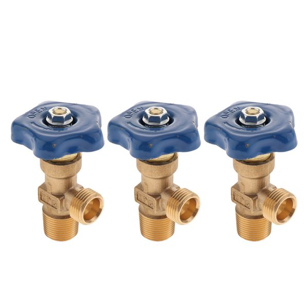 

3x metal gas bottle regulator valve for mig welding inert argon cylinder