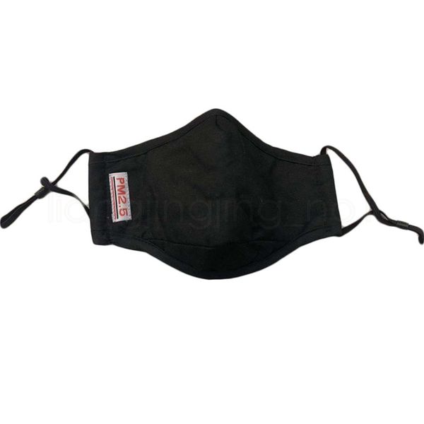 

pm2.5 solid cotton masks dustproof anti-fog outdoor mouth cover can be put filters protective designer mask ffa4083-2