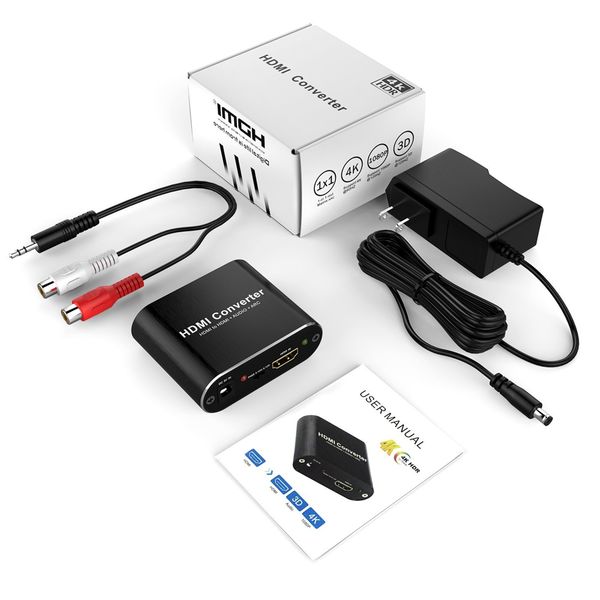 

4k 60hz hdmi audio extractor 5.1 arc hdmi audio extractor splitter hdmi to audio extractor optical toslink spdif + 3.5mm stereoin