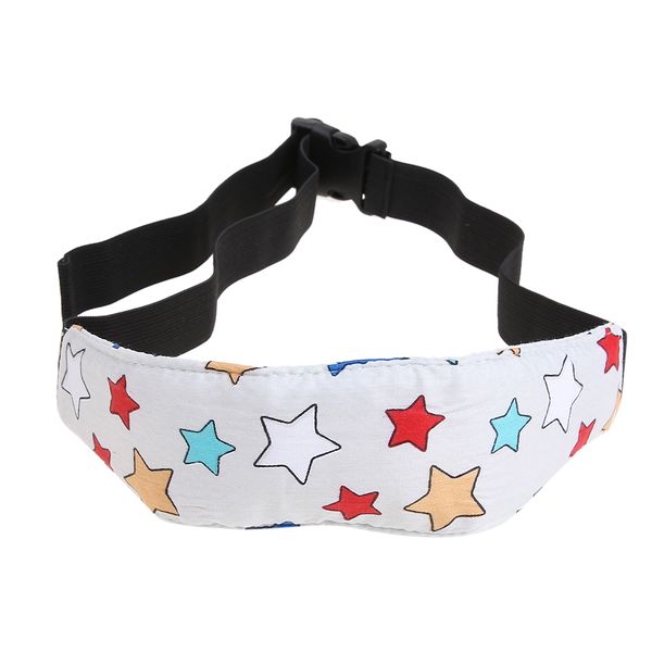 

baby kids car seat sleep nap head protector band baby stroller pushchair doze off nod anti bump band accessories support belt