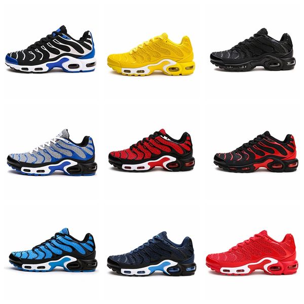 

h02 2020 sunset new tn plus mens running shoes be true cargo khaki zebra red shark tooth triple black white designer sport sneakers