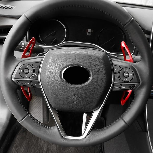 

for rav4, corolla e210 2019 2020 colorful aluminum car styling steering wheel dsg shift paddle extension shifters 2*