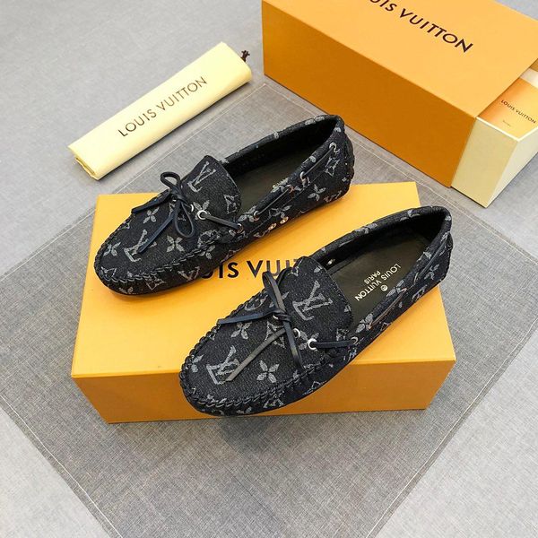 

new style luxury men's business formal wear leather shoes classic fashion design brand office casual are suitable jdtg, Black