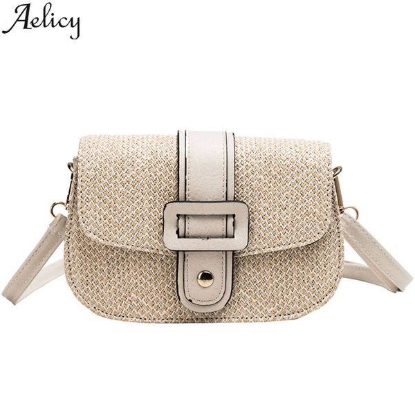 

aelicy fashion designer square bag luxury linen buckle luxury handbags women bags designer beach casual crossbody bags women