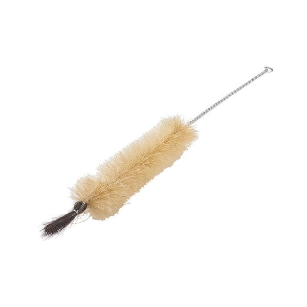 

new pig hair test tube brush metal handle bottle cleaning brush cleaner industry straw cleaning 1pcs