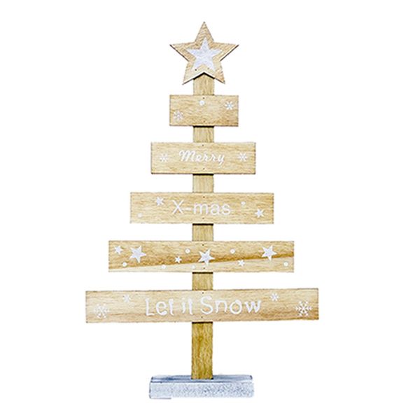 

christmas trees wooden mini christmas tree deskornaments merry party decor