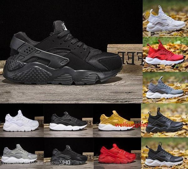 

air huarache iv i running shoes for men women,green white black rose gold sneakers triple huaraches 1 4 trainers huraches sports shoes