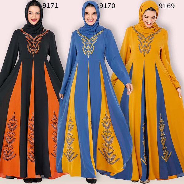 

winter velvet abaya dubai turkish hijab muslim dress saudi arabia uae islamic clothing abayas for women caftan kaftan robe islam, Red