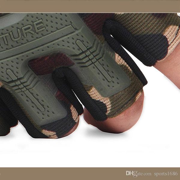 

половина finger тактические перчатки охота штурмовой combat tactical перчатки защитные защитные перчатки спорт на открытом воздухе перчатки, Black;green