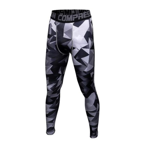 

3D Printed Camouflage Joggers Leggings Men Quick Dry Compression Pants Gyms Fitness Tights Casual Crossfit Trousers Long Pants