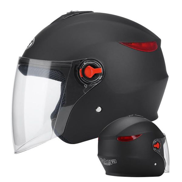 

motorcycle electrombile helmet woman man universal four seasons half helmet
