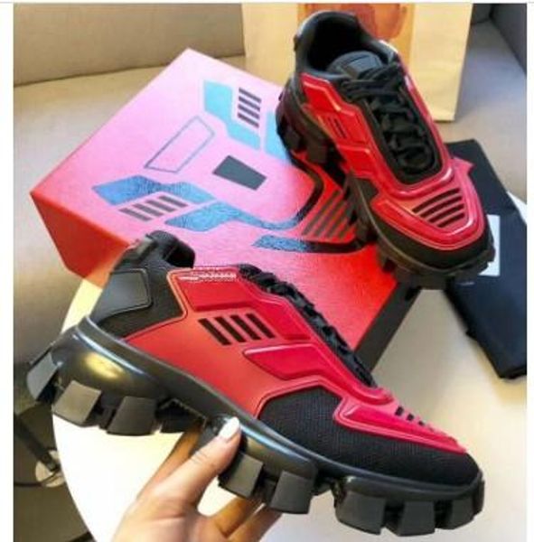 

2019 latest catwalk all star color matching thick-soled old couple shoes luxury mens women designer sport sneakers taille 34-46 yhj010, Black