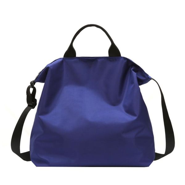 

nylon handbag shopping bag reusable shopping bag color black blue for women mochila bolsa feminina sac main femme#35