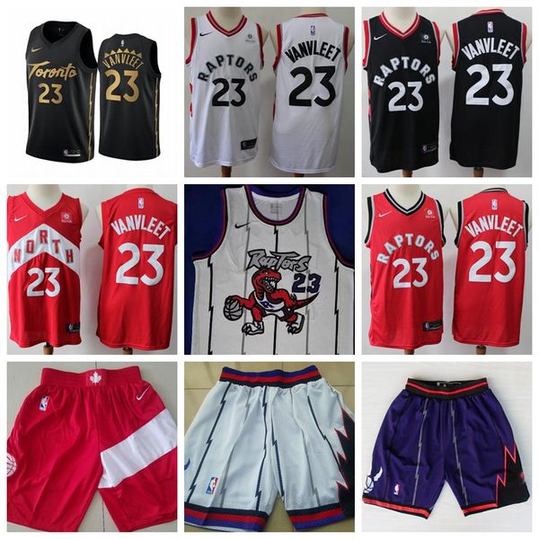 

men youth toronto raptors fred vanvleet fanatics branded white 19/20 city edition swingman basketball jersey, Black;red