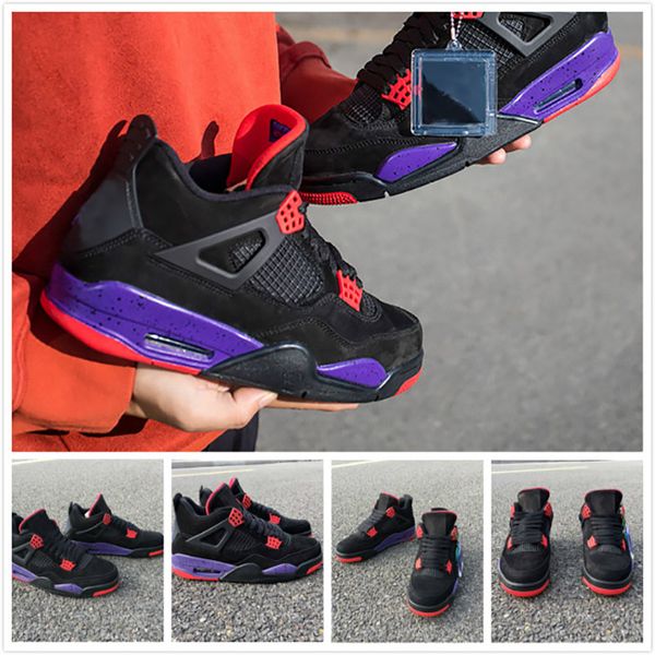 

4s NRG Raptors Jumpman IV Basketball Shoes Classic Sport Shoes Trending Designer Sneakers Hot Sale Casual Trainers