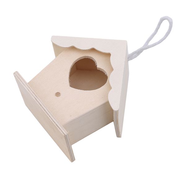 

wooden garden bird cages birdhouse bird cage parrot wall mounted hanging bird house home balcony decoration