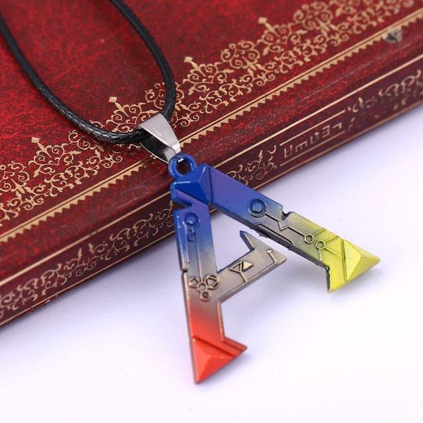 

h&f game ark survival evolved colorful collar necklace male necklace metal movement pendant souvenirs gift, Silver