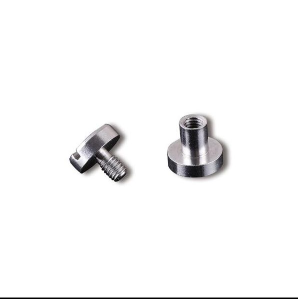 

3style stainless steel screws rivets metal butt screws pendant keychains leather accessories c836, Silver
