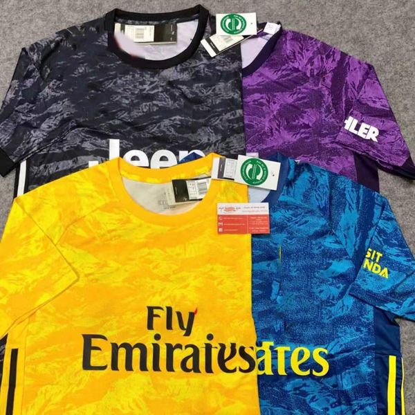 

вратарь 2019 реал дома трикотажные изделия футбола mu 19 camiseta де fútbol 2020 juven футбол рубашка камиза де futebol arsen, Black;yellow