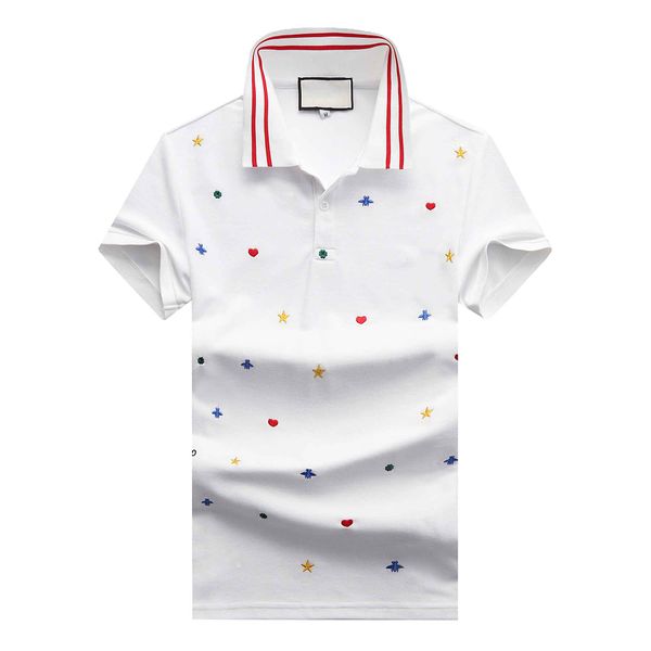 

2020 бренд мужчин рубашка поло случайных моды диких воздух обувь высокого качество частного заказ платформа прилив бренды рубашка поло италь, White;black