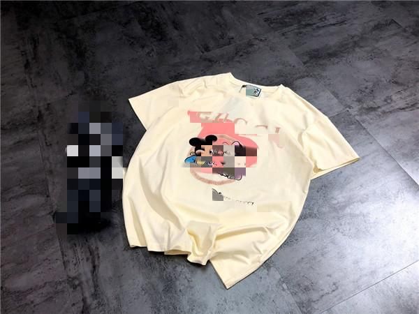 

20fw limited мужские футболки для мужчин футболка лето с коротким рукавом мужчины женщины tee plussize clothing girl heartrats print 4.20, White;black