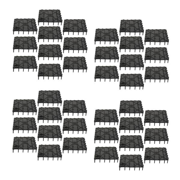 

grid isolate board filter tray divider for aquarium fish tank bottom, pack of 20