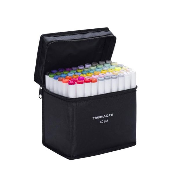 

chenyu markers 168colorsalcohol based pen maker dual head sketch markers brush pen for draw manga design art supplies