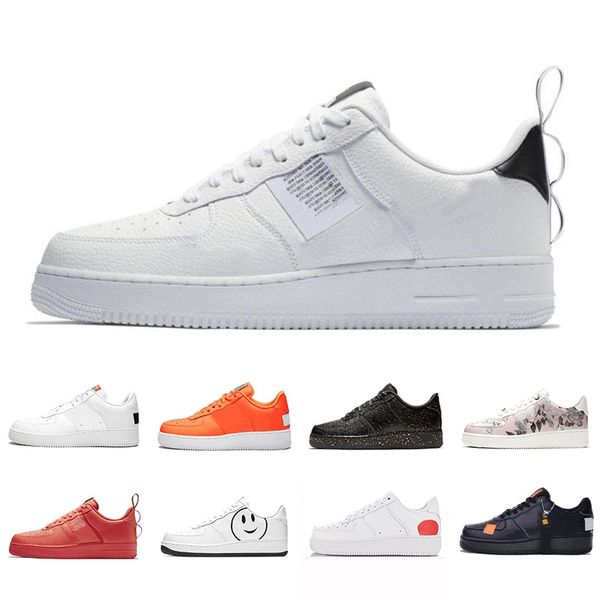 

Air Force 1 Utility 1 Classic Black White Men Women Shoes red Orange Sports Skateboarding High Low Cut Wheat Trainers Sneakers 36-45