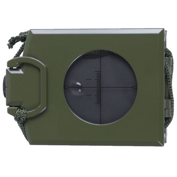 

new professional military army metal sighting compass clinometer camping