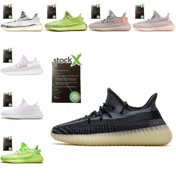 

kanye west static running shoes new israfil cinder desert sage earth tail light zebra womens mens trainers sneakers size 13 luxky j#006426