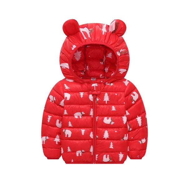 

arloneet autumn winter new plush and velvet warm hoodie parkas baby girl boy winter coat jacket thick outerwear clothes ca08, Blue;gray