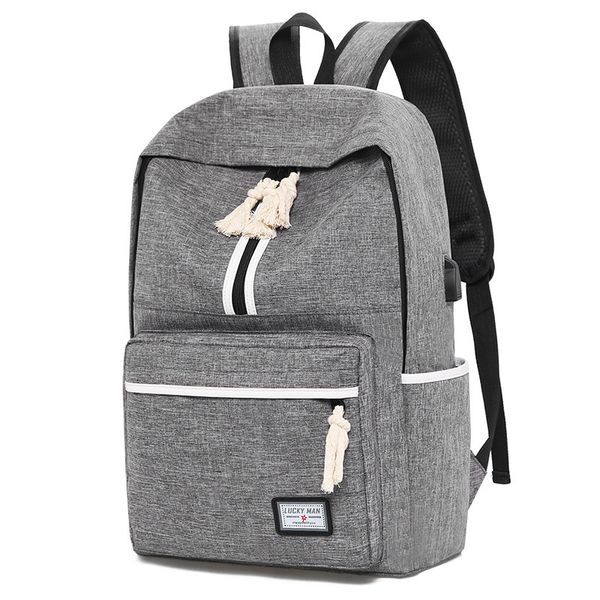 

2019 new fashion trend casual backpack men women pink travel schoolbags casual light teenage backpack schoolbag