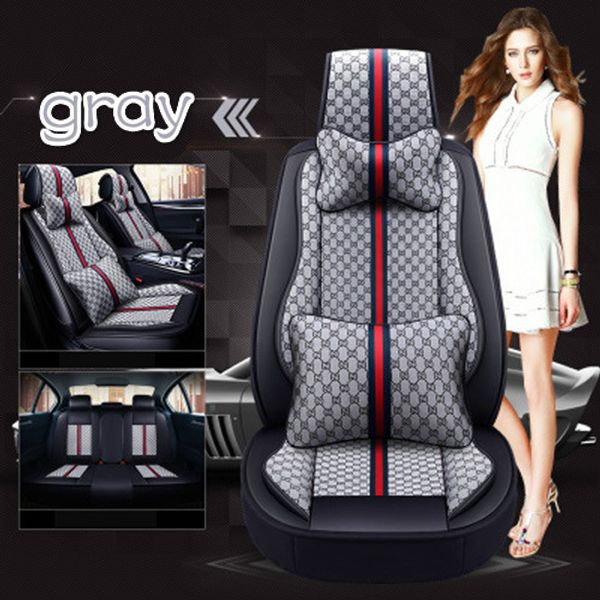 

summer new type colorful car mat four season general all clusive cloth art car interior accessories full set car seat cover