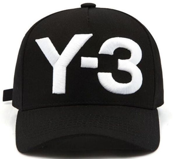 

2019 Новый Y-3 Папа шляпа большой смелый вышитые логотип бейсболки регулируемые Strapba