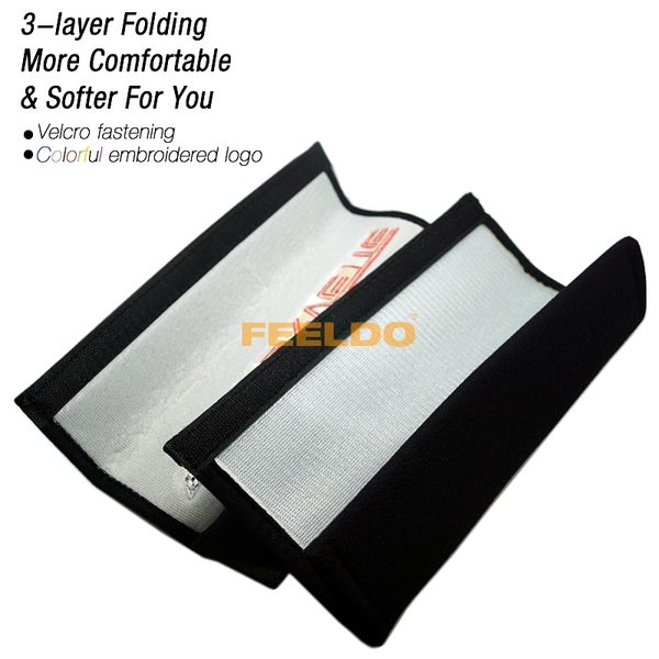 

200pair car/auto embroidered seat belt shoulder cover pads for mixed order
