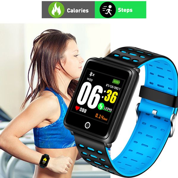 

bangwei2019 new fashion sport watch smart fitness wristband blood pressure heart rate detection pedometer smart watch waterproof, Slivery;brown