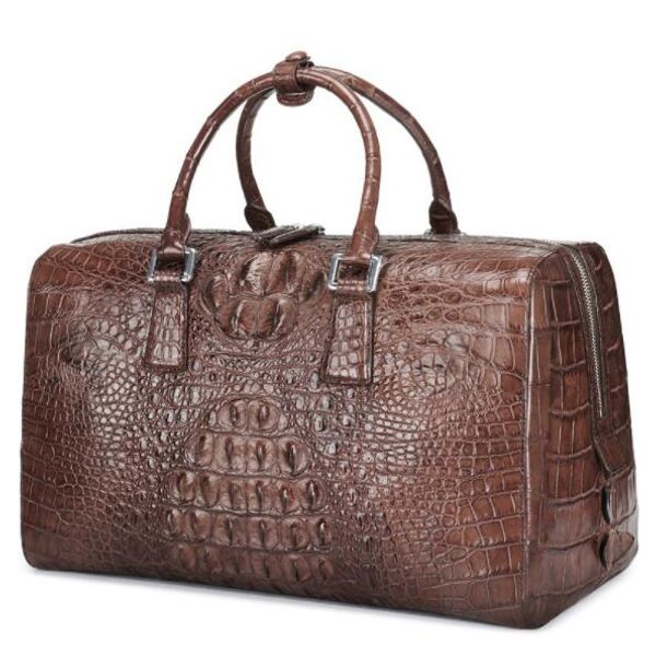 

yilunxi waterproof crocodile leather luggage bag employee benefits travel bag breathable business casual men's travel