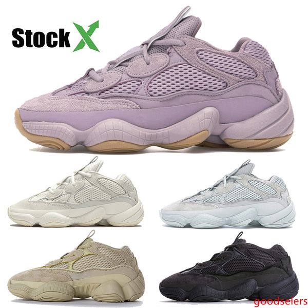 

kanye west desert rat 500 men running shoes soft vision bone white utility black salt sport trainers shoes mens womens sneakers
