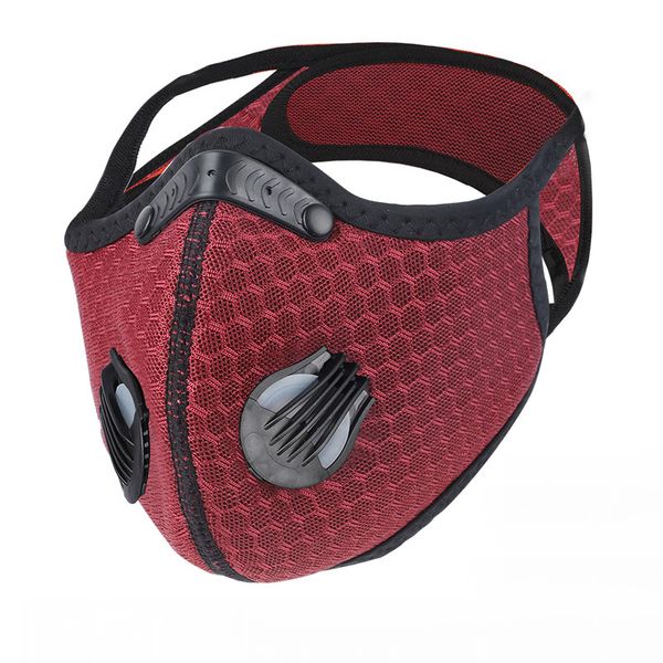 

анти-пыль pm 2.5 пылезащитная маска воздушный клапан анти-загрязнение маска анти-туман активированный угольный фильтр открытый спортивный ве