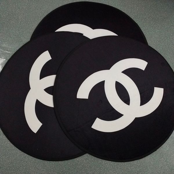 

european and american round floor mat nordic carpet living room bedroom door mat 60cm kitchen non-slip bathroom mat