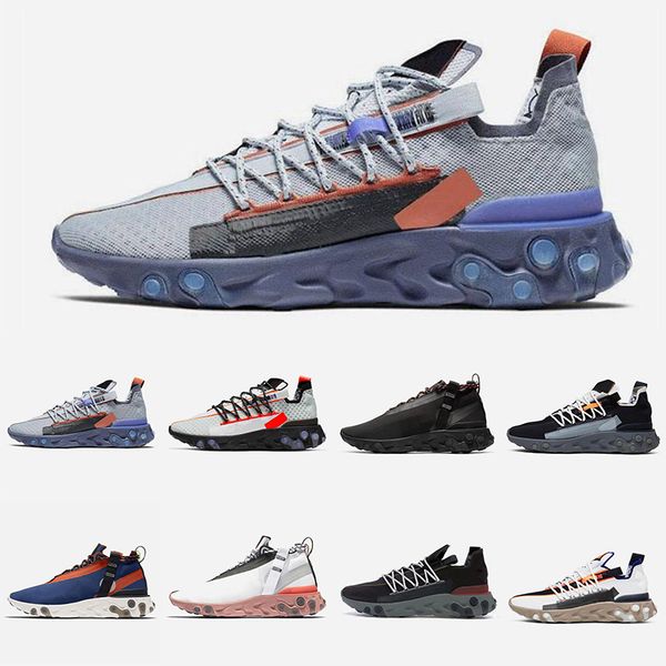 

2020 epic react ispa element running shoes ghost aqua platinum anthracite reacts lw wr mid mens womens sports sneaker tennis shoes trainers