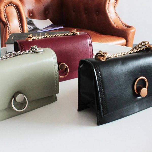 

2019 fashion air messenger одно плечо мешок женщин флип курьер небольшой площади сумка