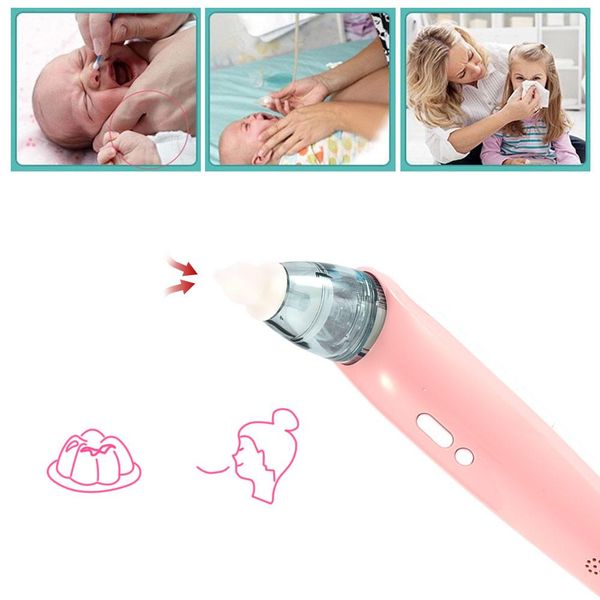 

baby nasal aspirator electric safe hygienic nose cleaner snot sucker for newborns boy girls