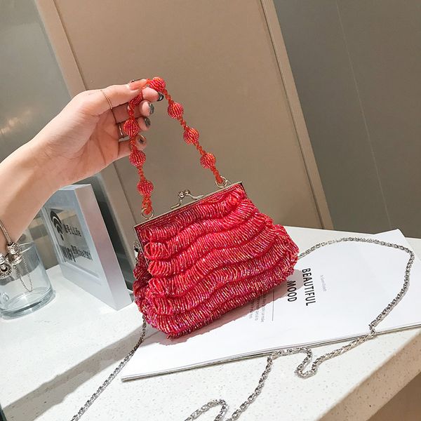 

handbag straw-bag beige-bags tassel rattan woven khaki round woman shoulder summer knit