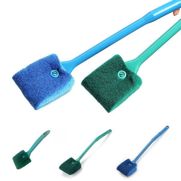 

aquarium brush cleaning tool sponge cleaner glass fish tank algae scraper kits
