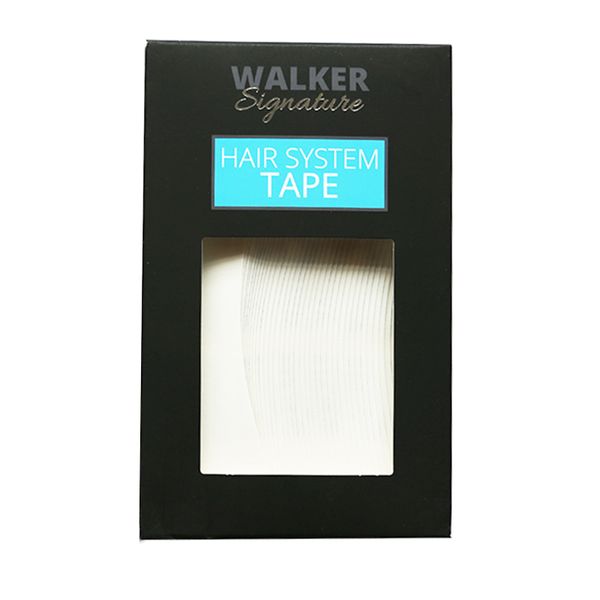 

signature adhesive double side tape for lace wigs toupees walker tape, Black;brown