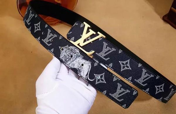 

9663 luxury black belts designer belts for men bee pattern belt male chastity belts fashion mens leather belt wholesale ing, Black;brown